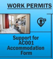 Immigration Work Permits - AC001 - Accommodation Form