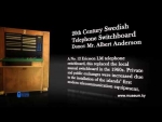 'Telephone Switchboard' donated by Albert Anderson