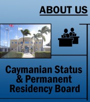 Immigration About us - Caymanian Status & Permanent Residence Board