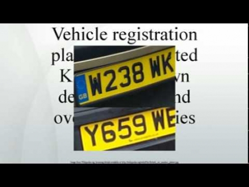 Vehicle registration plates of the United Kingdom, Crown dependencies and overseas territo