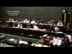 Legislative Assembly - Finance Comm (Q&A - Conflict of Interest/Board Mem)  part 1- June 8th 2015