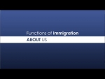 Functions of Immigration - About Us