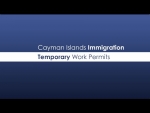 Temporary Work Permits