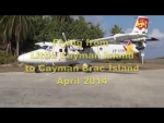 Flying from Little Cayman to Cayman brac Island w/ Eric GRANGE