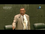 Legislative Assembly 'Hon Franz Manderson Speaks on payment to DD Prison' - March 20 2017 pt1